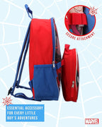 Fast Forward Spider-Man Boys Backpack and Lunch Box Set - 2 Piece 15 Inch School Backpack With Detachable Lunch Bag, Size One Size, Spider-Man Red Lunch Bag