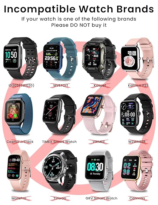 Sinoacc Smart Watch Charger for Skg Letsfit Cubitt Yamay Willful Fitpolo Tozo Wyze Umidigi Blackview 3.3Ft USB Magnetic Charging Cable Cord for Umidigi Uwatch 3S 3 2 2S Urun Smartwatch