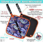 Pee Cloth: Silver Infused Pee rag for Women who Pee Outdoors, Reusable Absorbent Wipes, Eco-Friendly alt. to Toilet Paper, Hygienic Female Urination Solution for Camping, Hiking, Travel.