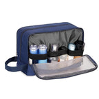 Toiletry Bag for Men Hanging Dopp Kit Water Resistant Shaving Bag Small Toiletry Bag for Traveling (Pure Royal Blue)