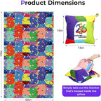 3 in 1 Travel Pillow Blanket Set with Removable Flannel Blanket Throw,Hand Warmer Pockets,Pillow (Color3, 60in*79in)