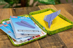 TS Shure by Bendon Paper Airplanes Mini Activity Tin with 20 Paper Airplanes and Sticker Sheet 50435