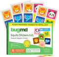 BugMD Squito Stickers Mosquito Repellent Patch Stickers for Kids (78 Stickers), Safe & Effective Insect Repellent Patches for Toddlers, Kids, Camping, Beach & Outdoor Essentials