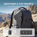 GEYOTO S45 Solar Panel 45W with USB-A and 25W USB-C Ports,25% High Efficiency Folding Solar Panel,Portable Solar Charger Compatible with Phones,Power Bank,IP68 Waterproof Solar Charger for Backpacking