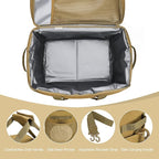 Cooler Bag 48-Can Insulated Leakproof Soft Cooler Large Collapsible Portable Travel Cooler Bags 32L for Picnic, Waterproof Soft Ice Chest for Camping, Beach, Fishing, Outdoor - 32 Quart
