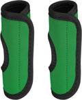 PATIKIL Luggage Handle Wrap for Suitcase, 2 Pcs Bright Color Neoprene Comfort Soft Handle Covers Luggage Identifiers for Bag Suitcase Tags Wraps Travel Accessories, Dark Green