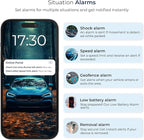 SALIND GPS Tracker – Heavy-Duty Magnetic Car & Truck Tracker, Up to 180-Day Battery, Real-Time Anti-Theft GPS Device with Strong Magnet, IP65 Splashproof & Rugged