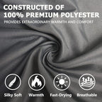 Frelaxy Sleeping Bag Liner, XL Travel Sheet & Camping Sheet for Backpacking, Hotel, Hostels & Traveling, Comfy & Easy Care, Full-Length Zipper/No Zipper, 4 Seasons Warm Cold Weather