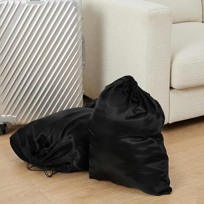 2 Pcs Dust Bags for Purses, Purse Dust Bags Shoe Storage Bag with Drawstring Closure for Handbags, Purses, Shoes, and Boots
