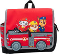 AI ACCESSORY INNOVATIONS Paw Patrol Backpack For Kids & Toddlers, School Bag for Boys and Girls, 3D Front Pocket Features Marshall, Chase, Skye, & Rubble, 11.5 Inches