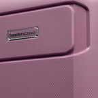 Traveler's Choice Pagosa Hardshell Expandable Luggage with Spinner Wheels, Mauve, 2-Piece Set (22/26)
