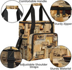 Coffee Maker Carring Bag Travel Storage Tote Bag Compatible with Keurig K-Mini or K-Mini Plus Portable Single Serve Coffee Brewer Case with Pockets for K-cup Pods(Bag Only)