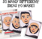 ArtCreativity Magnetic Drawing Face - 2 Pack - Travel Toys for Kids, Magnetic Toys Game, Magnet Drawing Doodle Board for Kids - Retro Toy, Vintage Toy, Travel Essentials Games for Ages 3+
