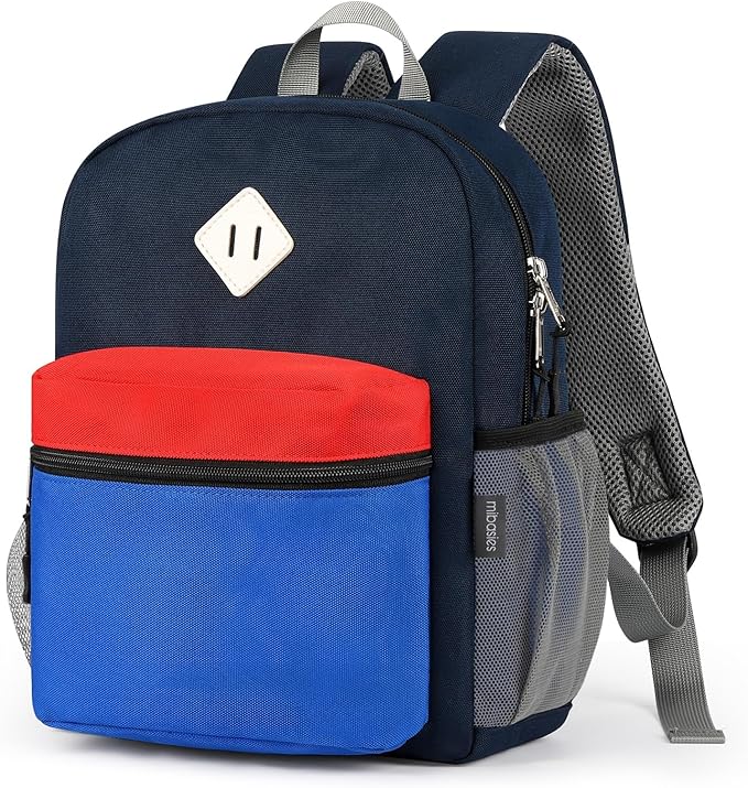 mibasies Toddler Backpack for Boys 2-4: Preschool Backpacks for Boys - Cute Kids Backpack