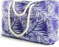 SRISE Large Beach Bag for Women & Men, Beach Bags Waterproof Sandproof, Travel Tote Bag, Swim Pool Bag for Family Outdoor
