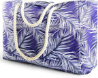 SRISE Large Beach Bag for Women & Men, Beach Bags Waterproof Sandproof, Travel Tote Bag, Swim Pool Bag for Family Outdoor