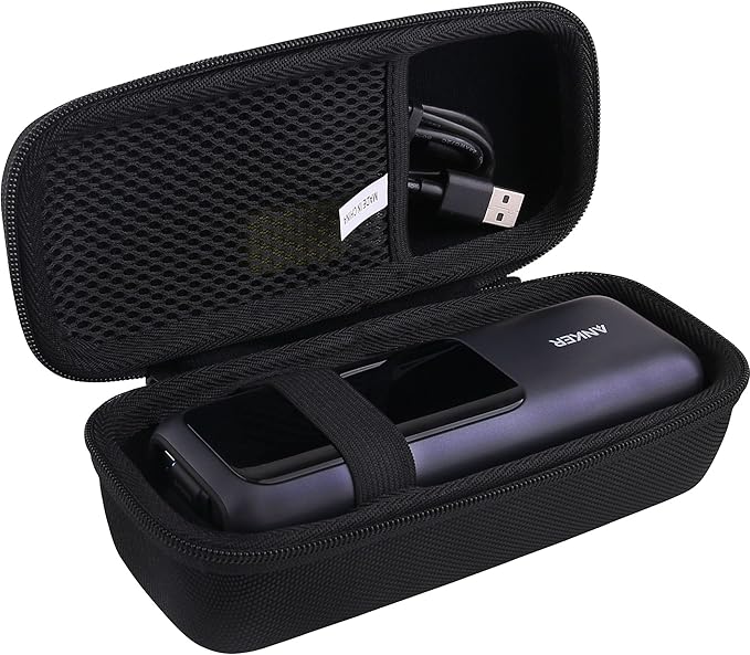 Hard EVA Carrying Case Compatible with Anker Zolo 25000mAh 165W/Anker Prime Power Bank, 26,250mAh Power Bank Portable Charger Protective Case