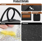 douyadady Lunch Bag Women/Men Lunch Box Women/Men (black)