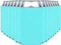 Blank Beer Can Cooler Sleeves (60-Pack) Soft Insulated Beer Can Coolies - HTV Friendly Blank Koolies in Bulk for Beer Cans & Bottles - Coolie Blanks for Vinyl Projects & Wedding Favors (Robins Egg)