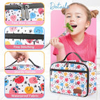 Lunch Box Kids, Insulated Lunch Bag for Women Men, Cooler Reusable Cute Lunch Containers for Boy & Girls, Adults Leak Proof Large Lunch Tote Bags for School, Work, Travel, Picnic Outdoor and Beach
