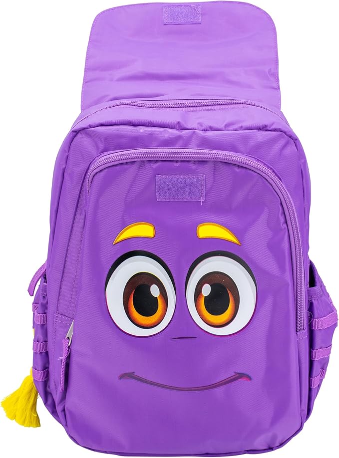 AI ACCESSORY INNOVATIONS Dora The Explorer’s Backpack, 12” Girls Mini Cosplay Backpack, Purple