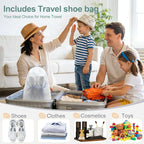 Shoe Washing Machine Bag,Laundry Shoe Bag for Washer and Dryer,Reusable Shoe Cleaning Bag for Sneakers,Tennis Shoes,With Self-locking Zipper, Microfiber Inside,Include Shoe Bag (Pro Yellow - 2 Pack)