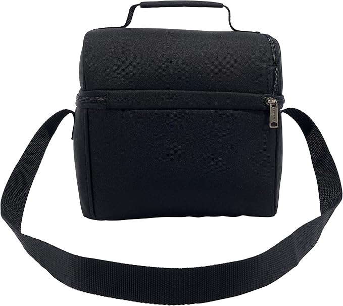 Carhartt Camping Cooler,Worksite Lunchbox,Soft Shell Lunch Bag for Construction Sites,Work and Everyday Use,Black,(Pack of 8)
