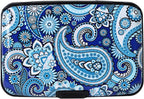 Credit Card Holder Small RFID Blocking Wallet Business Metal Slim Mini Aluminum Hard Case for Women Men