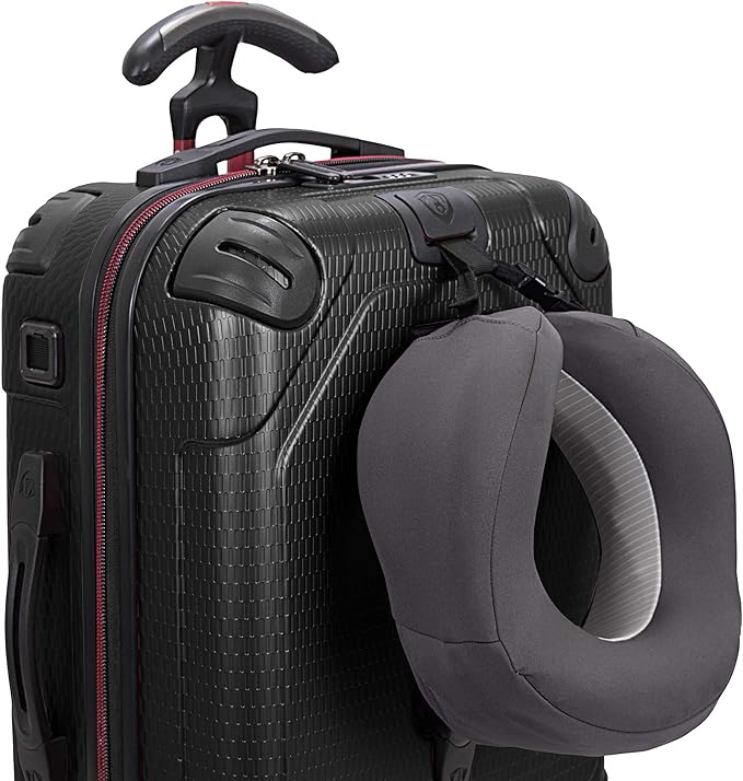 Traveler's Choice Maxporter II Polycarbonate Hardside Trunk with Spinner Wheels, Black, 22-Inch Carry-on Luggage