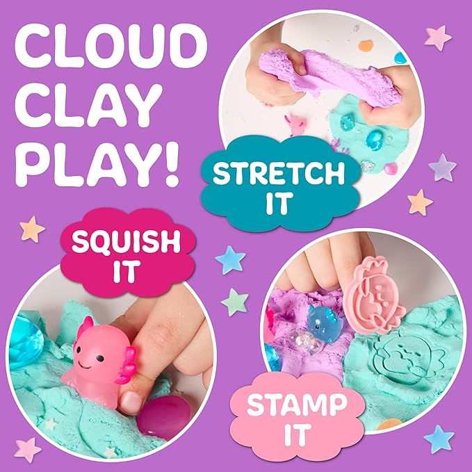 Creativity for Kids Sensory Pack: Axolotl - Sensory Toys for Toddlers, Easter Basket Stuffers, Toddler Activities & Travel Toys, Sensory Bin Fillers, and Axolotl Gifts (Ages 3+)