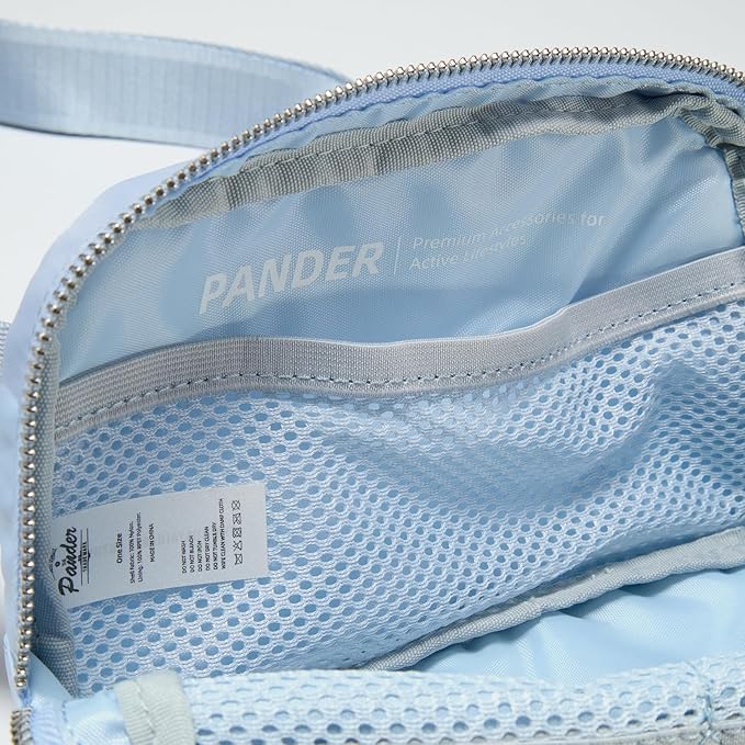 Pander Everywhere Belt Bag for Women, Fashion Waist Packs, Crossbody Bags, Everywhere Belt Bag with Adjustable Strap (Windmill Blue).