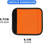 12 Pieces Neoprene Luggage Handle Wrap Grip Luggage Handle Wraps Solid Color Detachable Handle Covers Handle Identifier for Suitcase Travel Bag(6 Mixed Colors)