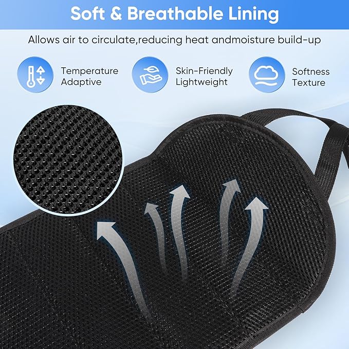 Airplane Foot Hammock, 2-Pack Travel Essentials Foot Rest for Plane Travel with Adjustment Strap, Long Flight Must Haves