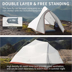 Naturehike Cloud Up Tent, Lightweight Backpacking Tents, Waterproof Ultralight Tent for Camping Hiking Backpacking