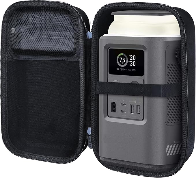 Lebakort Storage Case Compatible with Anker 548 Power Bank Power Station 60,000mAh and PowerCore Reserve 192Wh (Black Case Only)