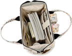Kinmac Wide Open Style Laptop Backpack for Laptop Up to 15.6 Inch Men Women Travel Outdoor Backpack (Floral)