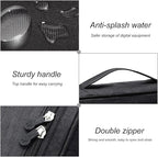 SELLYFELLY Electronics Organizer Travel Universal Cable Organizer Bag Waterproof Electronics Accessories Storage Cases for Cable, Charger, Phone, USB, SD Card, Hard Drives, Power Bank, Cords