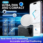 Mini GPS Tracker for Vehicles – Hidden Magnetic Car Tracker Device, Real-Time GPS Tracking for Kids, Car, Pets, No Monthly Fee, Works with Apple Find My and Google Find Hub, Vehicle Locator