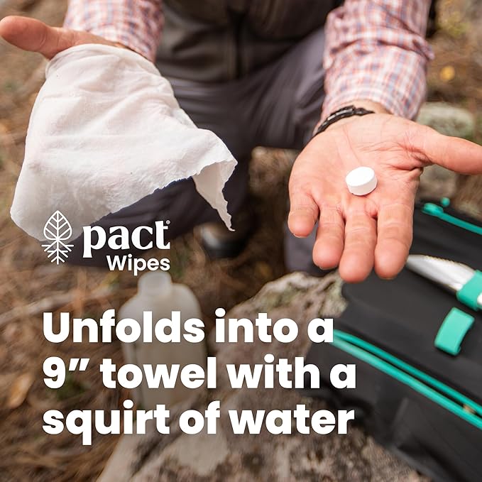 PACT Lite Bathroom Kit - Bathroom Kit for Camping, Backpacking, Backcountry - Ultralight Backpacking Gear