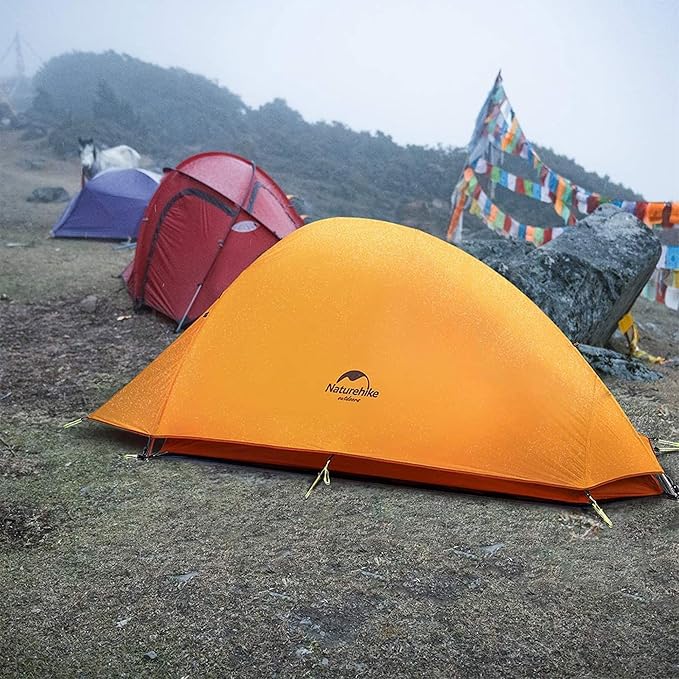 Naturehike Cloud Up Tent, Lightweight Backpacking Tents, Waterproof Ultralight Tent for Camping Hiking Backpacking
