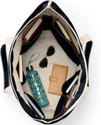 Lands' End Open Top Canvas Tote Bag