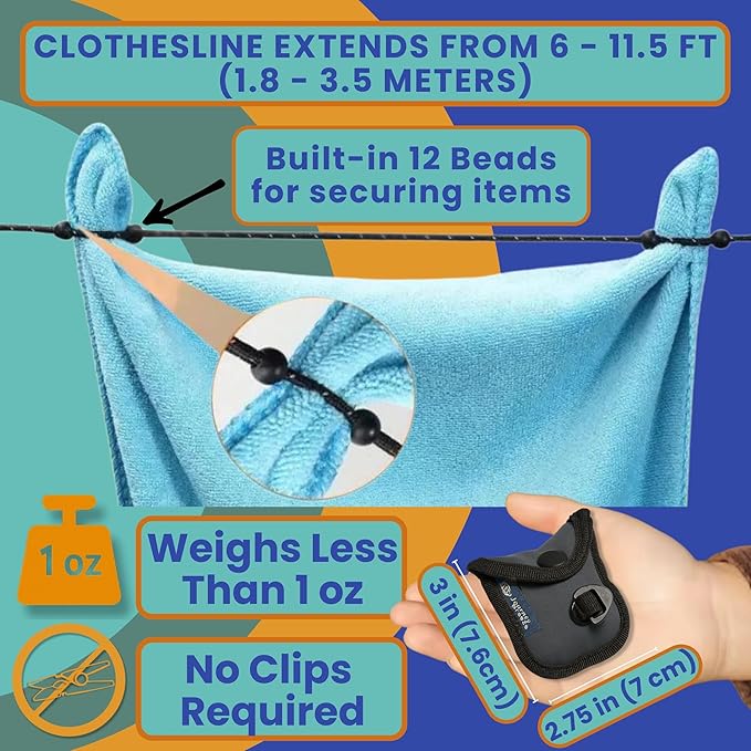 Travel Laundry Detergent Sheets Gift Set – Laundry Detergent Sheets 50-Count + Universal Sink Stopper, Lightweight Travel Clothesline and Strong Portable Clothesline for Hotels, Cruises & Camping