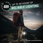 Energizer S-500 Hybrid Power Camping Lantern, Solar, Rechargeable, or AA Battery Powered, IPX4 Water Resistant Bright LED Lantern