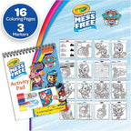 Crayola Nickelodeon Color Wonder Activity Pad Bundle (3pk), Mess Free Coloring Set for Toddlers & Kids, Blue’s Clues, Paw Patrol & Baby Shark, Gift for Kids, 3+