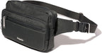 Baggallini Securtex Anti-theft Belt Bag 8.8"x5.5" Crossbody Fanny Pack for Women RFID Wallet Locking Zipper Travel Purse