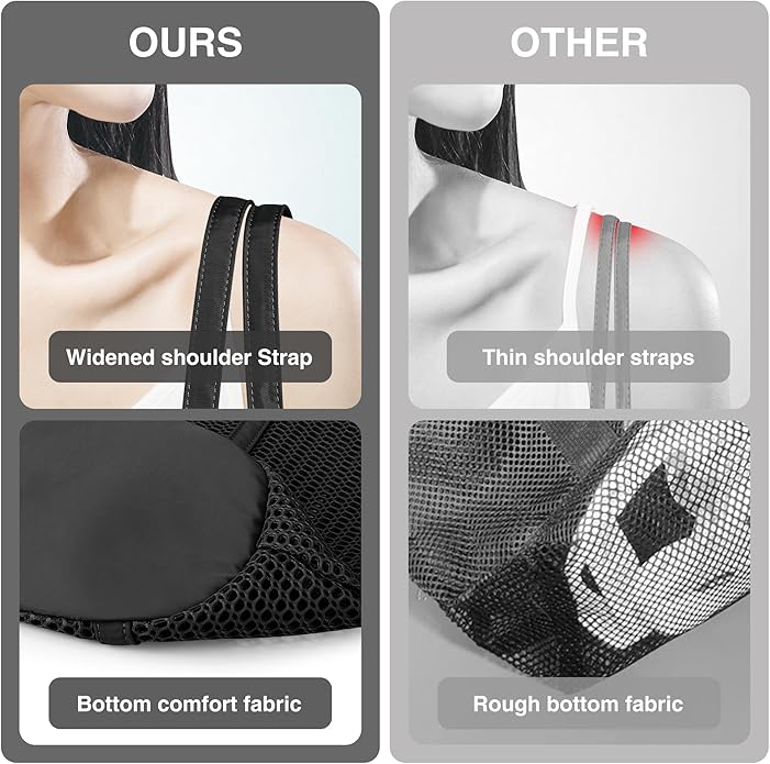 KALIDI Upgrade Version Beach Mesh Tote Bag MAX 27L Large capacity,Shoulder Bag Nylon Hobo Women Casual Foldable Beach Picnic