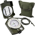 Compasses，Hiking Compass for Survival with ，Waterproof Durable and Pocket-SizedTactical Survival Compass with Lanyard，Climbing Biking Exploring Geology, Outdoor Activities