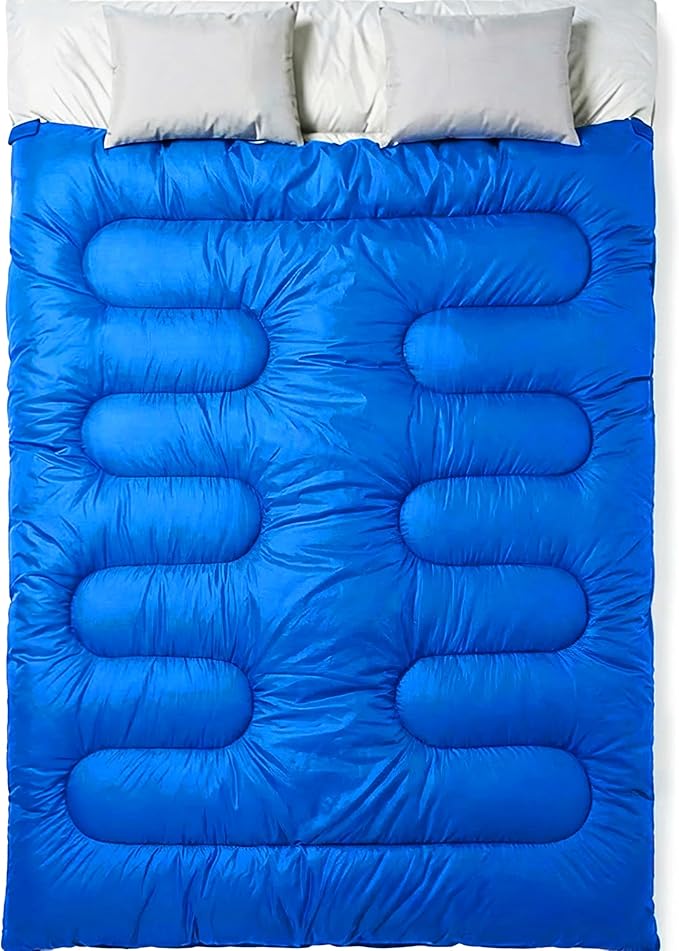 MalloMe Sleeping Bags for Adults Cold Weather & Warm - Backpacking Camping Sleeping Bag for Kids 10-12, Girls, Boys - Lightweight Compact Camping Essentials Gear Accessories Hiking Sleep Must Haves