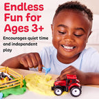 Creativity for Kids Sensory Pack: Farm, Sensory Toys for Toddlers, Pretend Play Farm Animals for Kids, Toddler Travel Toys & Spring Crafts (Ages 3+)