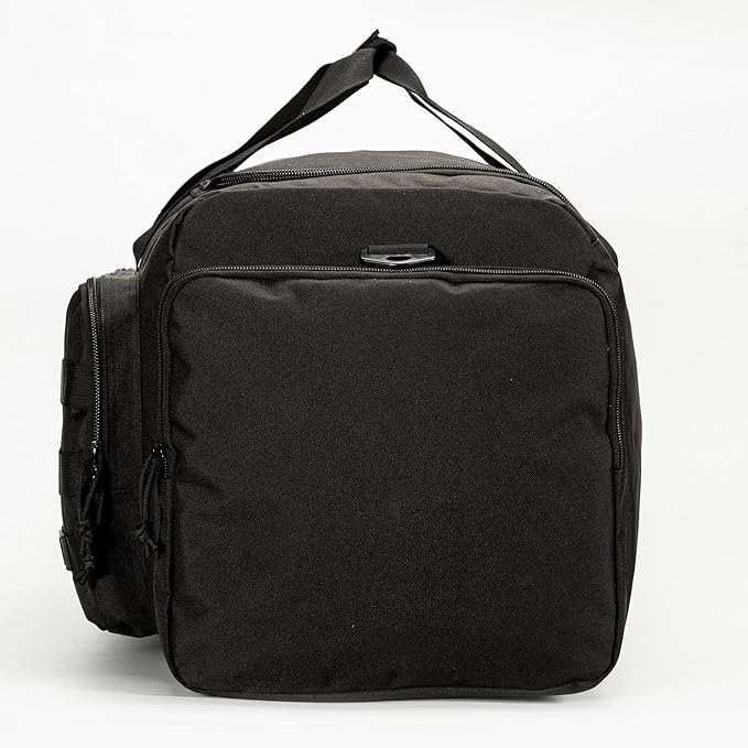 APRILBAY Super Quality 60L Large Duffel Travel Bag Luggage Foldable Bag Cargo Sport Gear Equipment Skiing Hardware Bag Heavy Duty& Durable(Black)